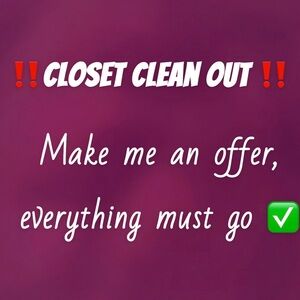 MAKE ME AN OFFER ON ANYTHING YOU LIKE ❗️